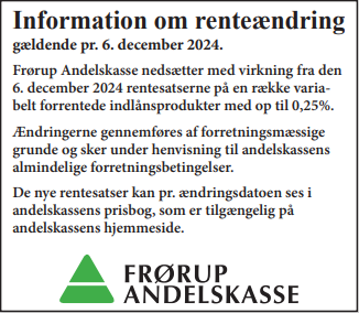 Renteændring